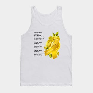 Osteosarcoma Cancer Support Tank Top